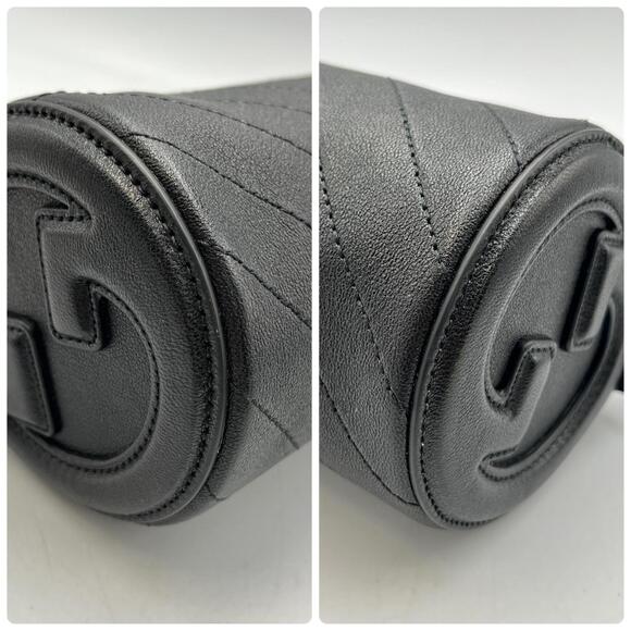 Gucci Blondie Leather Handbag in Black for Women - Picture 5 of 10